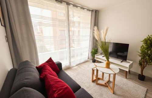 Downtown Santiago Apartamento | Cercano a Movistar Arena y Parques I 1H1B