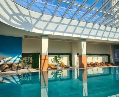 Skopje Region Apartamento | Cevahir Sky City apartment with spa, pool & fitness included