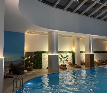 Skopje Region Apartamento | Cevahir Sky City apartment with spa, pool & fitness included