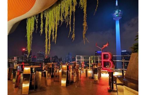 Golden Triangle Apartamento | Ceylonz Suites KL Tower View Bukit Bintang