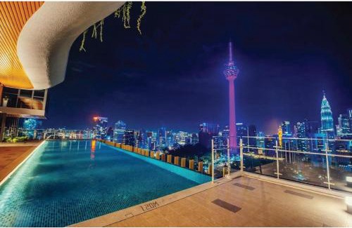 Golden Triangle Apartamento | Ceylonz Suites KL Tower View Bukit Bintang
