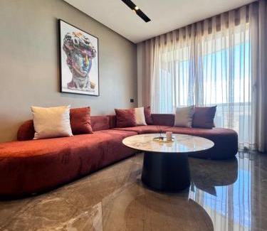 Casablanca Apartamento | CFC Luxury View Appt Anfa park
