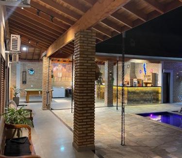 Olimpia Casa | Chácara ilha do Sol com Piscina aquecida 5km do thermas