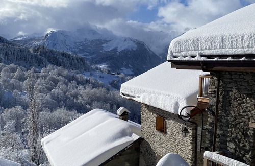 Les Varcins Chalet De Esquí | Châlet vue Montagne les Belleville - 3 Chambres