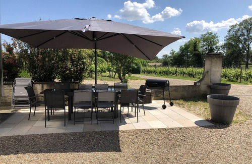 Saint-Magne-de-Castillon Casa | Château de Laussac, cerca de St Emilion, 12 personas,