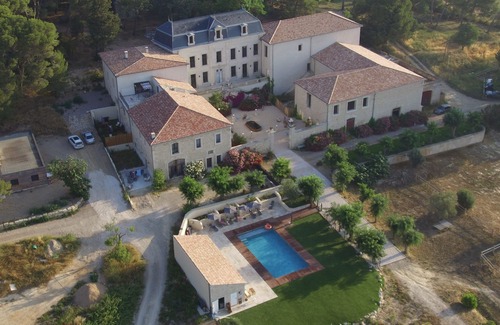 Vendres Apartamento | Château La Vidalle - Gite Caroual - Vue sur la Piscine et les Chevaux