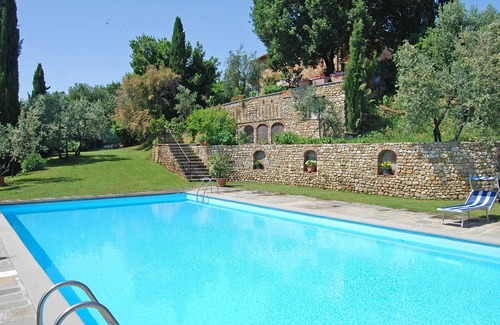 San Casciano in Val di Pesa Villa | Encantadora villa con piscina ubicada en viñedos de Chianti, aire acondicionado