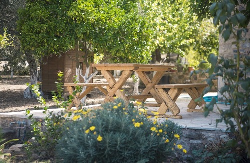 Kos Casa | Chaihoutes stone villa into Olive farm in Zia
