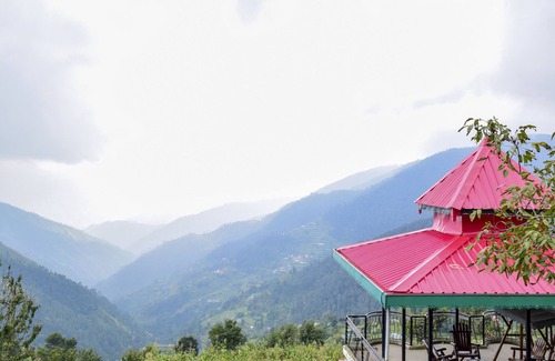 Shilon Bagh Cabaña | Chail Cabana 3BHK Villa - King sized be,Wi-Fi+Garden+BBQ+Bonfire