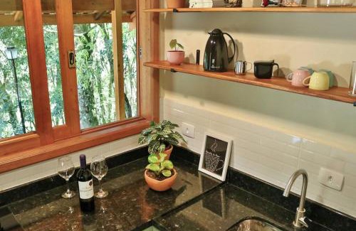 Santo Antonio do Pinhal Chalet De Esquí | Chalé Ametista com ofurô e lareira, Santo Antônio do Pinhal