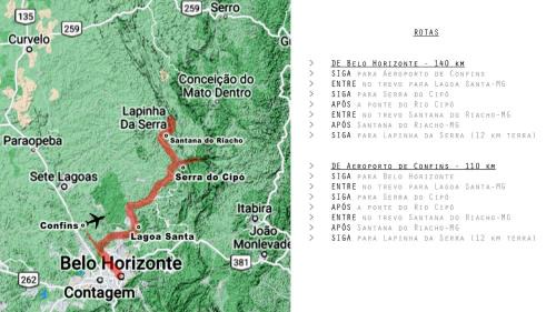 Lapinha da Serra Casa | Chalé Aurora da Serra - Lapinha da Serra