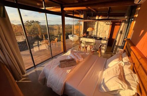 Alto Paraiso de Goias Chalet De Esquí | Chalé Ipê Amarelo