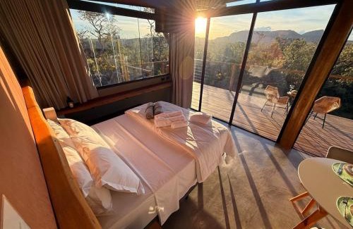 Alto Paraiso de Goias Chalet De Esquí | Chalé Ipê Amarelo