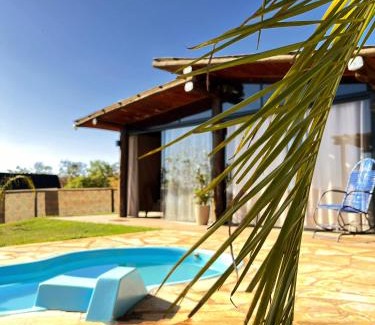 Alexania Casa | Chalé Mirante, piscina, cachoeira, lago e vista espetacular