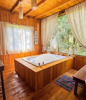 Campo Alegre Chalet De Esquí | Chalé Morada Alma Gêmea Hidromassagem e Mirante