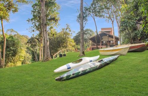 Taquacetuba Casa | Chalé Privado no lago Piscina Churrasqueira