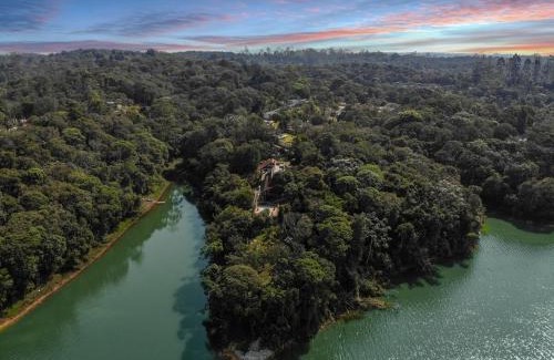 Taquacetuba Casa | Chalé Privado no lago Piscina Churrasqueira