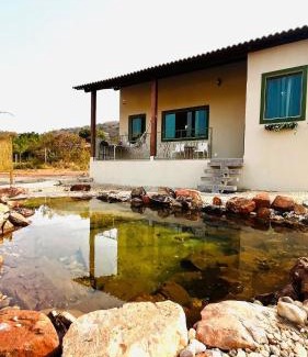 Lapinha da Serra Casa | Chalé Topázio Azul · Chale Independente e Privativ