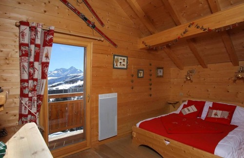 Fontcouverte-la-Toussuire Chalet De Esquí | Chalet, 200m del centro estación, fitness, piscina, sauna, terraza, balcón, parking, tv