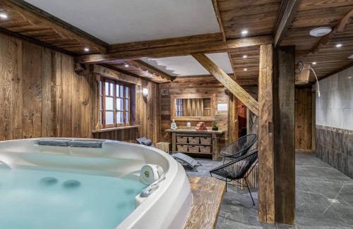 Le Praz Chalet De Esquí | Chalet élégant à Courchevel Le Praz avec spa, cheminée et services inclus - FR-1-568-35