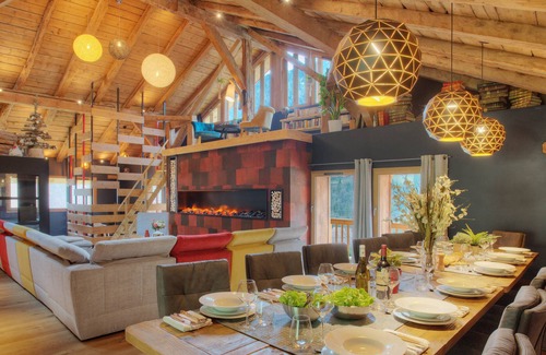 Le Petit-Bornand-les-Glieres Chalet De Esquí | Chalet 1703 - 5* chalet with Jacuzzi - Ideal for families up to 12 people