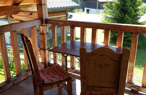 Vallorcine Chalet De Esquí | Chalet 2-3 pers., balcony, parking lot, ski lift 1.5km, bus 50m, train ski areas 850m