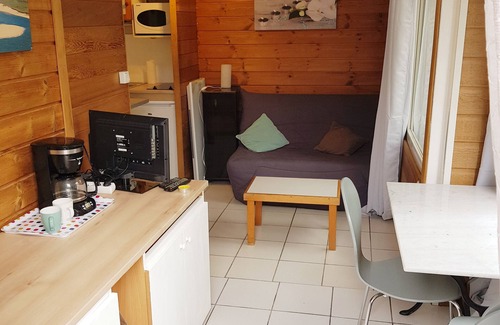 La Teste-de-Buch Chalet De Esquí | Chalet de 20m2 en pueblo de vacaciones con piscina tranquila en Arcachon