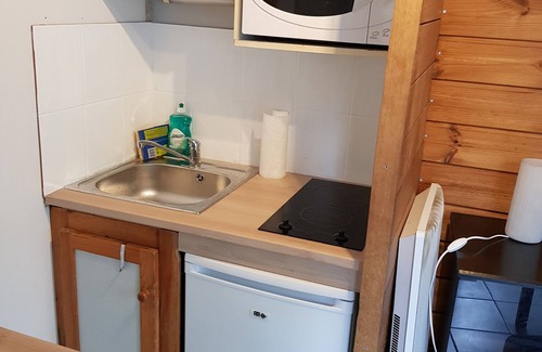 La Teste-de-Buch Chalet De Esquí | Chalet de 20m2 en pueblo de vacaciones con piscina tranquila en Arcachon