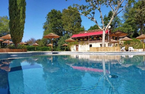 Saint-Cirq-Lapopie Chalet De Esquí | Chalet 3 étoiles - Piscine - efchc0