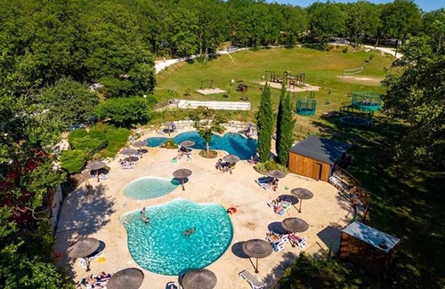 Saint-Cirq-Lapopie Chalet De Esquí | Chalet 3 étoiles - Piscine - efchbg