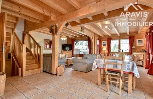 Le Grand-Bornand Chalet De Esquí | Chalet 4 étoiles au pied des pistes, terrasse ensoleillée, proche commerces, 16 pers., 6 ch. - FR-1-391-33