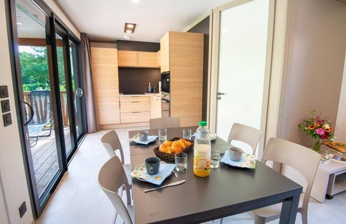 Saint-Bauzile Casa | Chalet 4/6 people - Camping Les Berges du Bramont