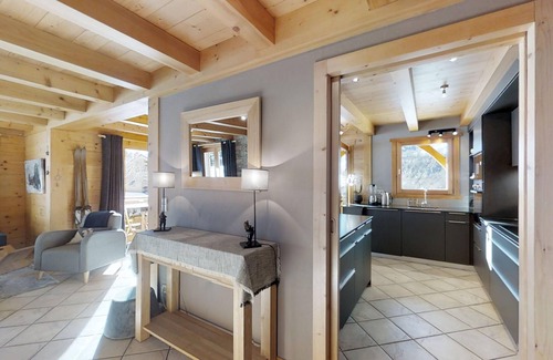 Le Chinaillon Chalet De Esquí | Chalet 5 * encantadora casa de campo Alta Saboya se inclina con sauna, jacuzzi