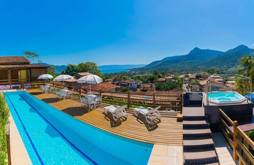 Tesouro da Colina Chalet De Esquí | CHALET#7- COMPLETE FOR 6 PEOPLE - HEATED POOL AND HEATED HYDROMASSAGE