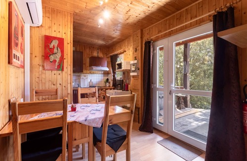 Rouffiac-des-Corbieres Casa | Chalet 'Afrique' con vistas a la montaña, piscina compartida y terraza privada
