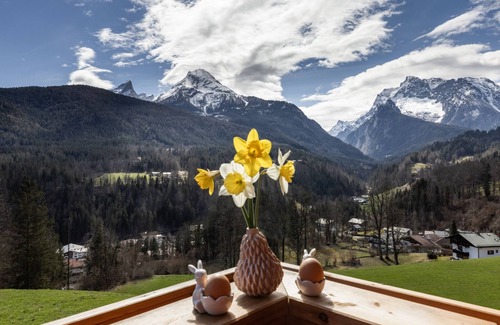 Bischofswiesen Apartamento | Chalet apartment Abendstern 1-4 pers., 62 m², 2 bedrooms, shower/WC, bathroom