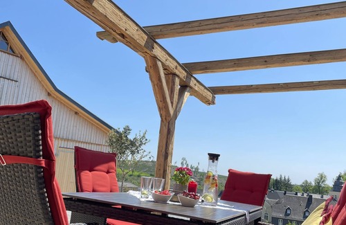 Feilitzsch Condominio | Chalet apartment "Sonnenidyll", 51 sqm & wellness/fitness/sauna - Bergrödelhof