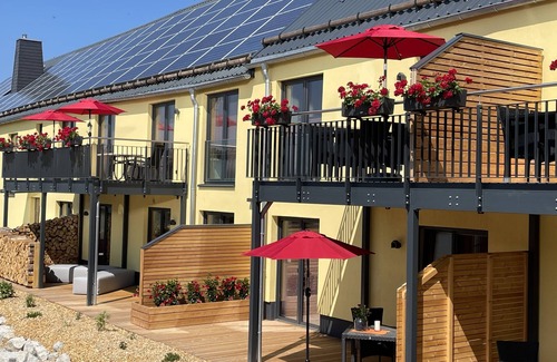 Feilitzsch Condominio | Chalet apartment "Sonnenidyll", 51 sqm & wellness/fitness/sauna - Bergrödelhof