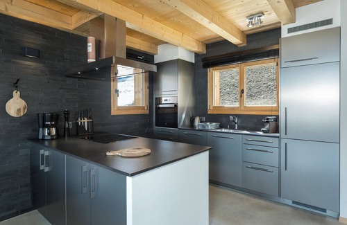 Riddes Chalet De Esquí | Vivienda de vacaciones moderna y acogedora en La Tzoumaz, 4 Vallees, Suiza para 8 personas