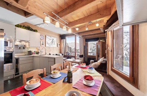 Avoriaz Chalet De Esquí | Super Deluxe ski-in: chalet de esquí con jacuzzi privado y sauna