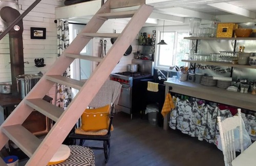 Saint-Prime Cabina | Chalet au Coeur de la Forêt et Rivière