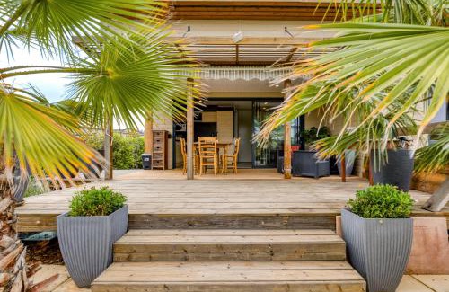 Pomerols Casa | Chalet Avec Piscine -Pomérols