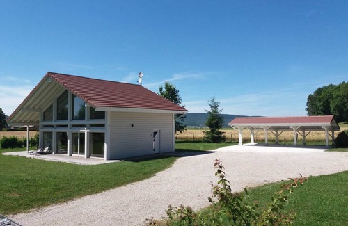 Marigny Chalet De Esquí | Chalet Bien-être de 100m² Avec Sauna et Balnéo - à 1km du Lac de Chalain