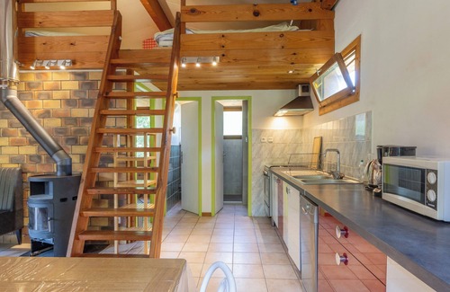 Darbres Chalet De Esquí | Chalet 'Blanc 8 Personnes' con balcón y Wi-Fi