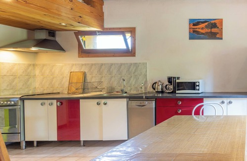 Darbres Chalet De Esquí | Chalet 'Blanc 8 Personnes' con balcón y Wi-Fi