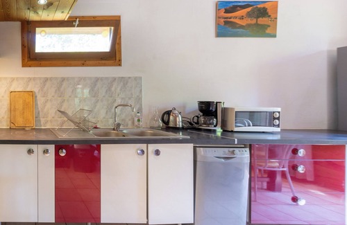 Darbres Chalet De Esquí | Chalet 'Blanc 8 Personnes' con balcón y Wi-Fi