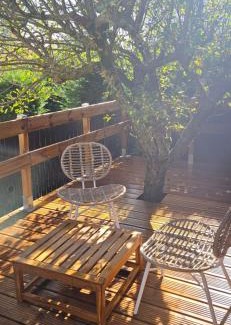 Le Puy-en-Velay Chalet De Esquí | Chalet bois pour 2 avec balnéo
