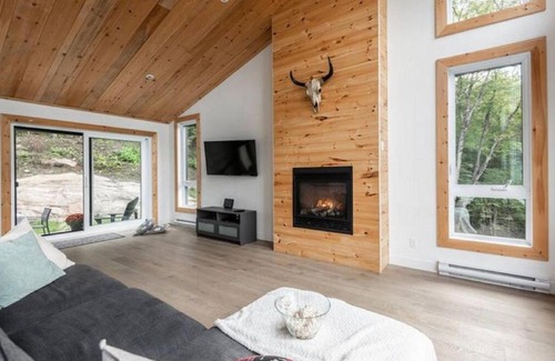 Nominingue Chalet De Esquí | Chalet Boreal In Nominingue - Quebec - Canada