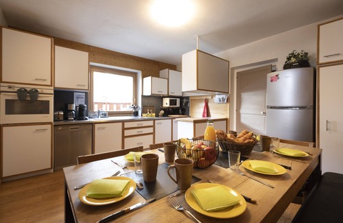 Plagne 1800 Chalet De Esquí | Chalet Boudu, 7 people, modern, with a beautiful terrasse, Plagne 1800