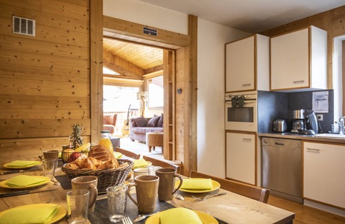 Plagne 1800 Chalet De Esquí | Chalet Boudu, 7 people, modern, with a beautiful terrasse, Plagne 1800